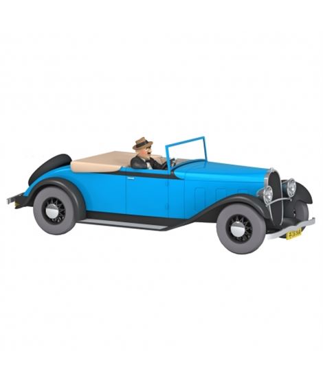TINTIN COCHE LA DÉCAPOTABLE DE GIBBONS