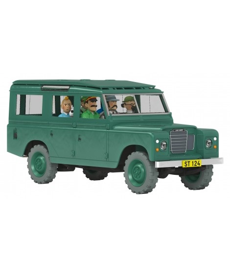 TINTIN COCHE LE TOUT-TERRAIN POUR TRENXCOATL