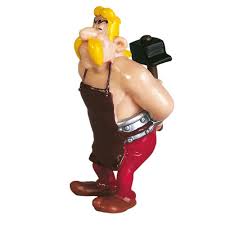 ASTERIX Y OBELIX. ESAUTOMATIX HERRERO PVC LLAVERO