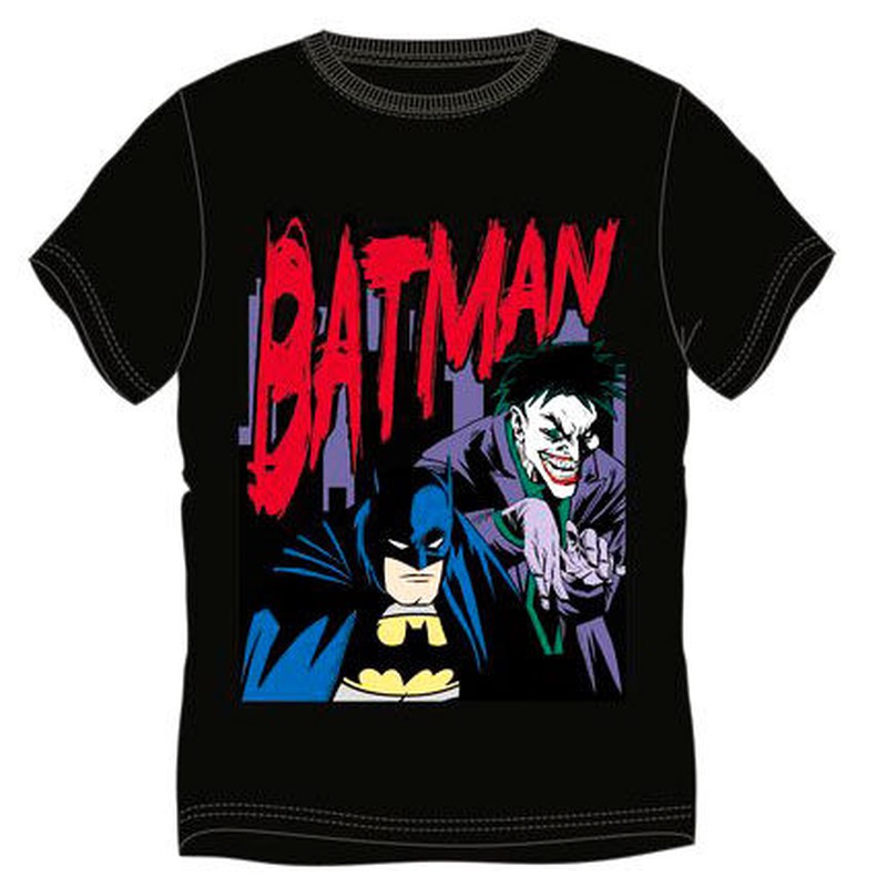 BATMAN  CAMISETA BATMAN Y JOKER TALLA "S"
