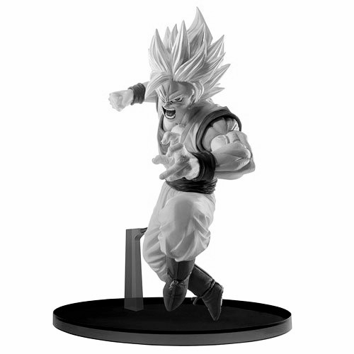 36391 DRAGON BALL SCULTURES SUPER SAIYAN 2 SON GOKU ATTACK B/N