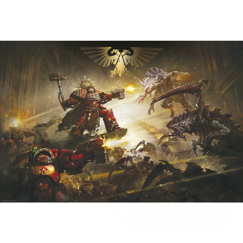 WARHAMMER 40K POSTER 91.5 X 61CM. DEVASTACIÓN DE BAAL