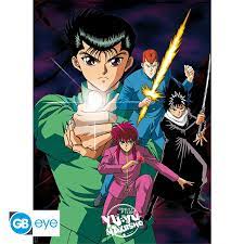 YU YU HAKUSHO 52 X 38 CM. GRUPO DE YUSUKE