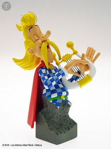 ASTERIX FIGURA ASURANCETURIX BUSTO RESINA 16 CM EDICION LIMITADA