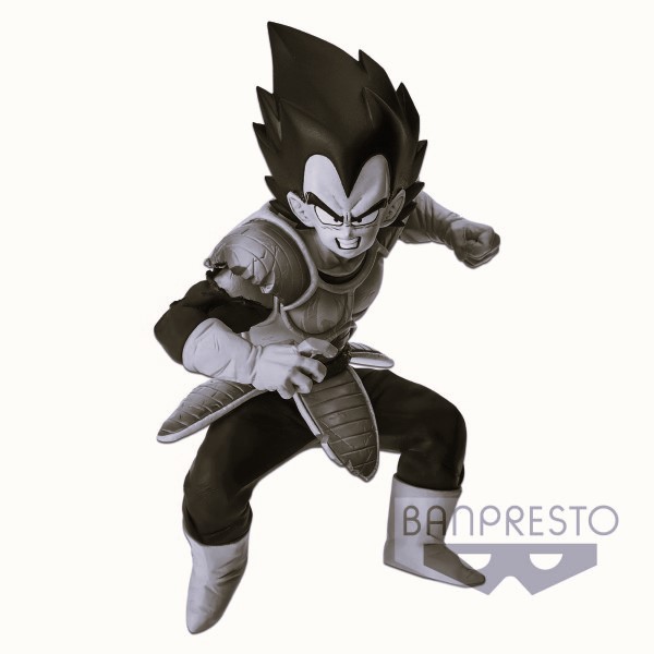 39341 DRAGON BALL BWFC VEGETA B/N