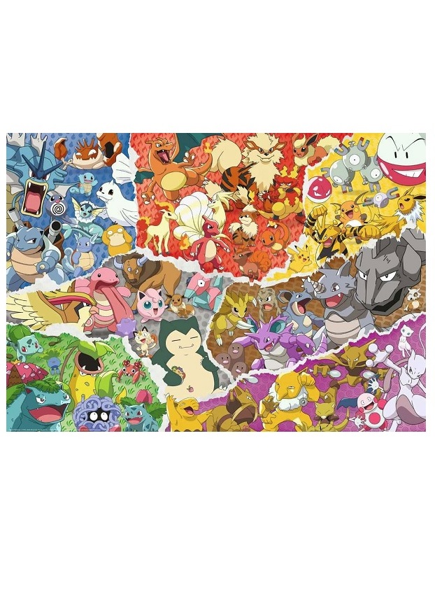 POKEMON PUZZLE POKEMON ADVENTURE 1000 PIEZAS