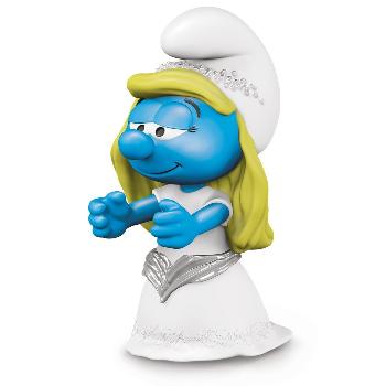 PITUFINA TRAJE DE BODA