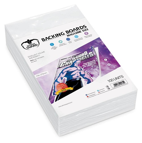 CARTON BLANCO PARA COMIC-BOOK TAMAÑO MAGAZINE