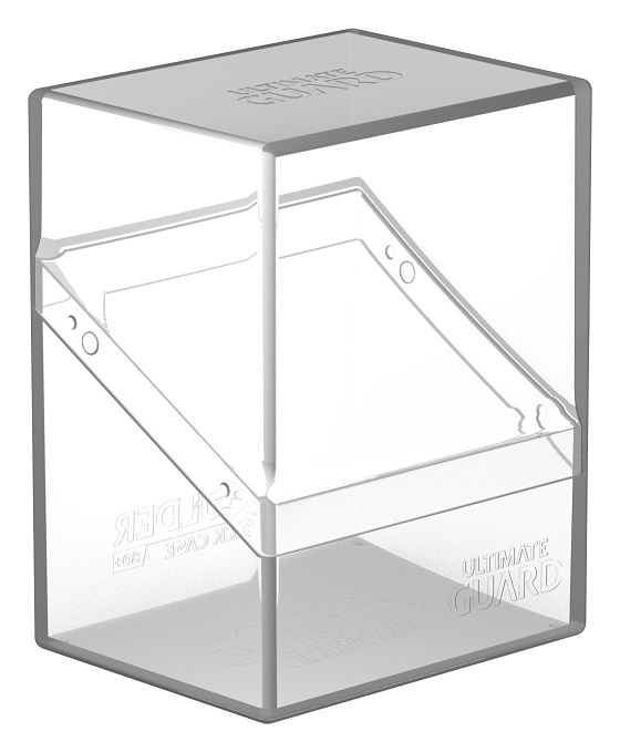 CAJA PARA CARTAS TAMAÑO STANDARD 80+ TRANSPARENTE