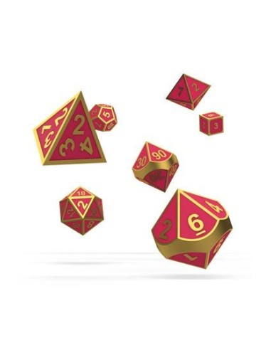 DICE SET METAL GLOW IN THE DARK · GOLDEN PRINCESS