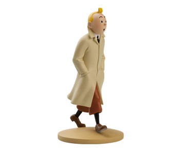 TINTIN RESINA GABARDINA - ESCALA 12cm