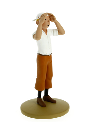 TINTIN RESINA DESIERTO - Escala 12 cm