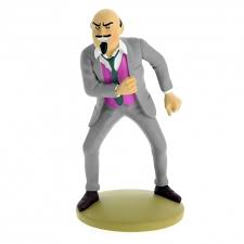 TINTIN RESINA MÜLLER INCENDIAIRE - Escala 12 cm