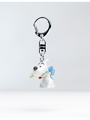 TINTIN BUSTO MILU LLAVERO 4 CM