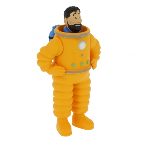 TINTIN HADDOCK COSMONAUTA PVC 7CM
