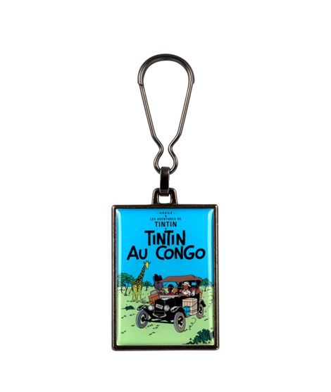 TINTIN LLAVERO ALBUM CONGO