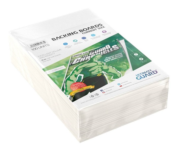 CARTON BLANCO PARA COMIC-BOOK TAMAÑO CURRENT