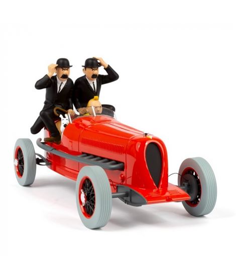 TINTIN COCHE BOLIDO ROJO (1/12)