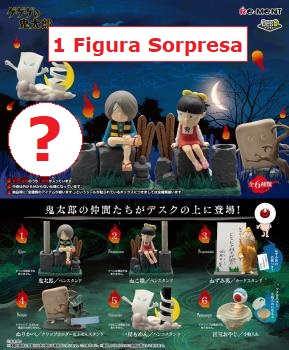 KITARO GEGEGE NO DESKFIGURE CAJA SORPRESA