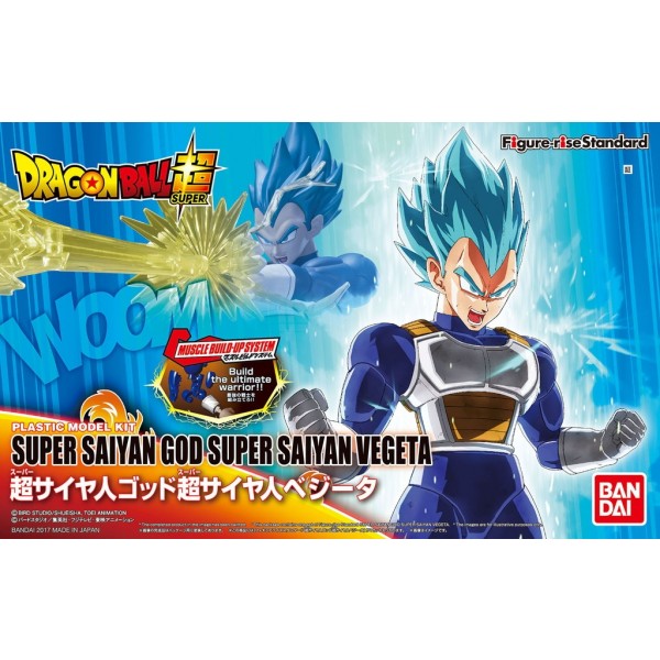 DRAGON BALL Z MODEL KIT FIGURE-RISE SUPER SAIYAN GOD SUPER SAIYAN VEGETA