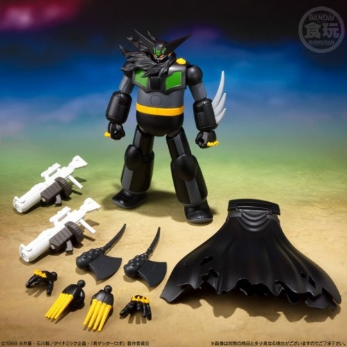 GETTER ROBO SUPER MINI PLA BLACK GETTER
