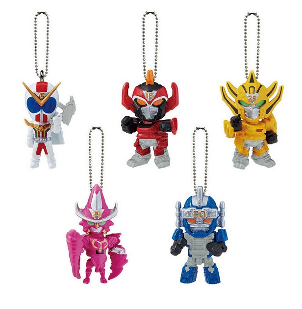 ZENKAIGER KEYCHAIN SET COMPLETO