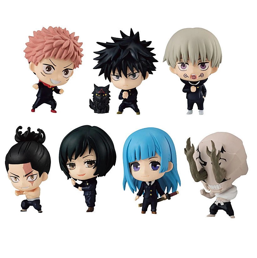 JUJUTSU KAISEN CAPSULE FIGURE COLLECTION SET COMPLETO