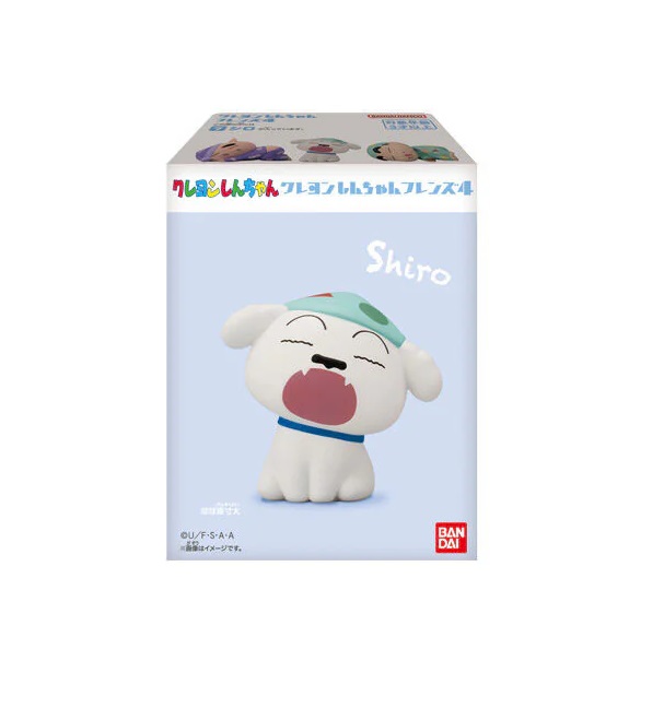SHIN CHAN CANDY TOY CRAYON SHIN CHAN FRIENDS SHIRO (NEVAT)