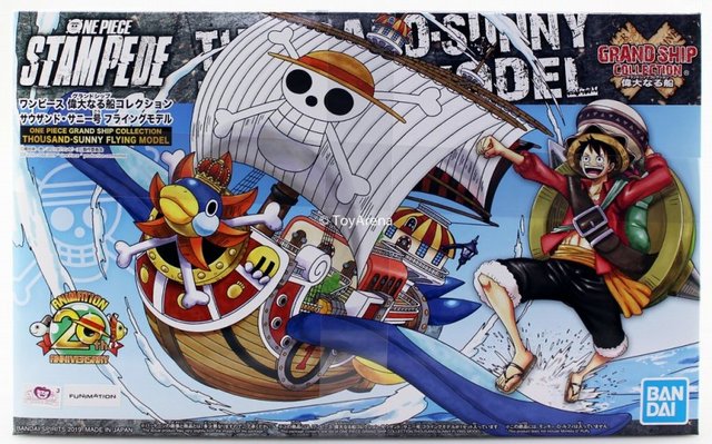 ONE PIECE GRAND SHIP COLLECTION 15 THOUSAND SUNNY FLYING MODEL