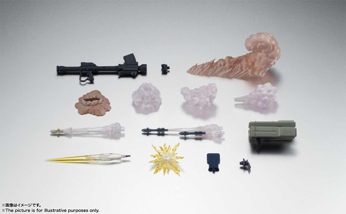 GUNDAM SET OPTION PARTS VER A.N.I.M.E. MOBILE SUIT GUNDAM THE 08TH