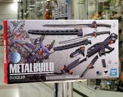 NEON GENESIS EVANGELION METAL BUILD WEAPON SET