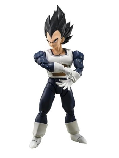 DRAGON BALL Z S.H. FIGUARTS VEGETA OLDER STYLE BATTLE CLOTHES