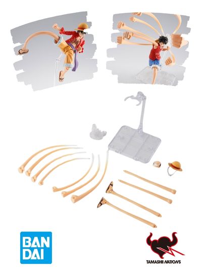 ONE PIECE S.H. FIGUARTS MONKEY D. LUFFY GUM-GUM OPTION PART SET