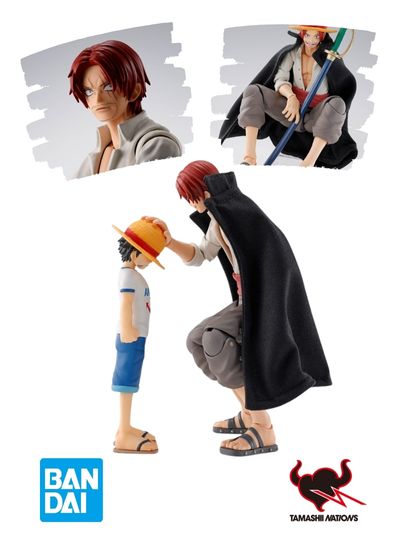 ONE PIECE S.H. FIGUARTS SHANKS & MONKEY.D.LUFFY CHILDHOOD