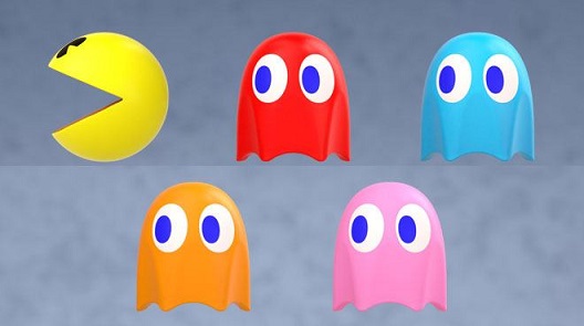 PAC-MAN PROTECTORES PARA CABLE (1 SOBRE CON 1 FIGURA SORPRESA)