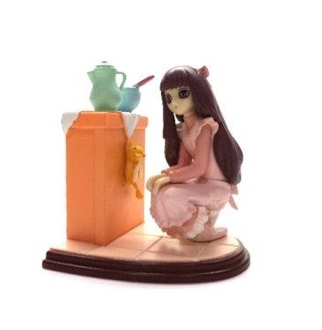 CARDCAPTOR SAKURA FIGURE COLLECTION BOX TOMOYO PASTEL