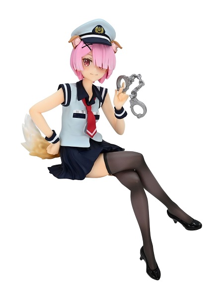 RE:ZERO NOODLE STOPPER RAM POLICE WITH DOG EARS