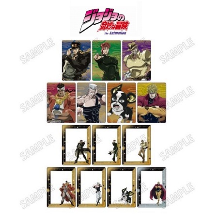 JOJO'S BIZARRE ADVENTURE STARDUST CRUSADERS CLEAR CARD COLLECTION