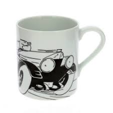TINTIN TAZA SOVIETS COCHE VELOCIDAD
