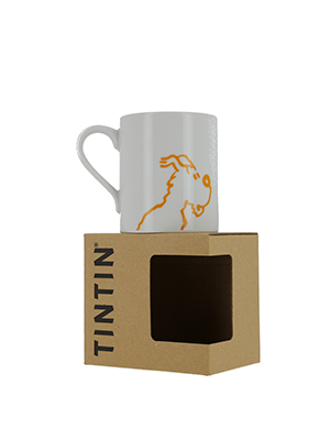 TINTIN TAZA PERSONAJES MILU