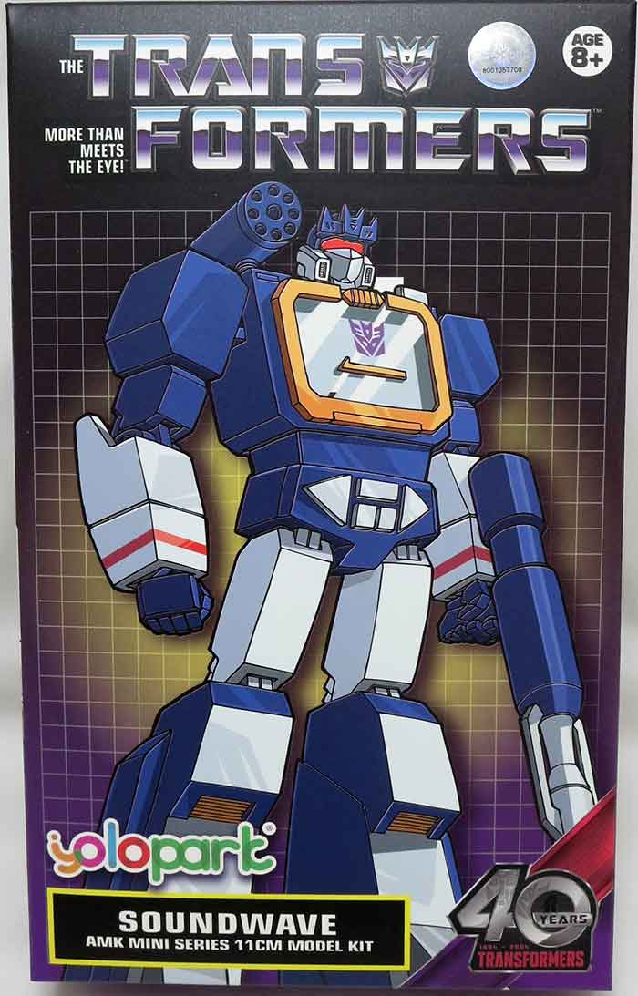 TRANSFORMERS GENERATION ONE MAQUETA SOUNDWAVE