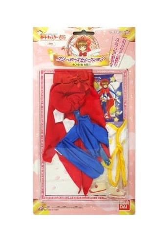 CARDCAPTOR SAKURA BATTLE OUTFITS TRAJE CAPA ROJA