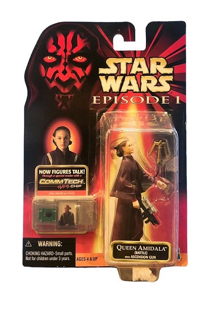 STAR WARS EPISODE I QUEEN AMIDALA BATTLE WITH ASCENSION GUN