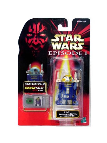 STAR WARS EPISODE I R2-B1 ASTROMECH DROID WITH POWER HARNESS