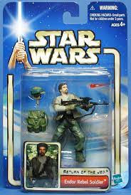 STAR WARS SAGA SUPREME ENDOR REBEL SOLDIER