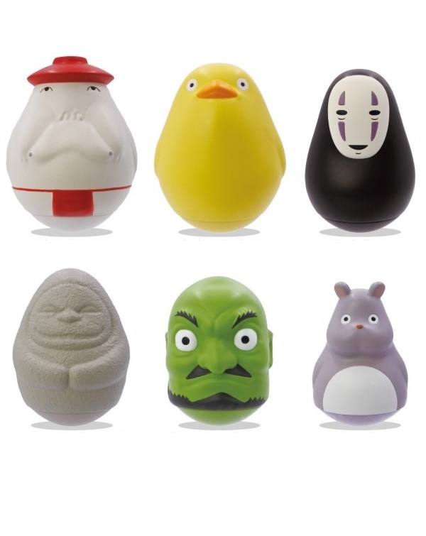 SPIRITED AWAY CHUBBY SWAYING ROLY-POLY DARUMA SORPRESA