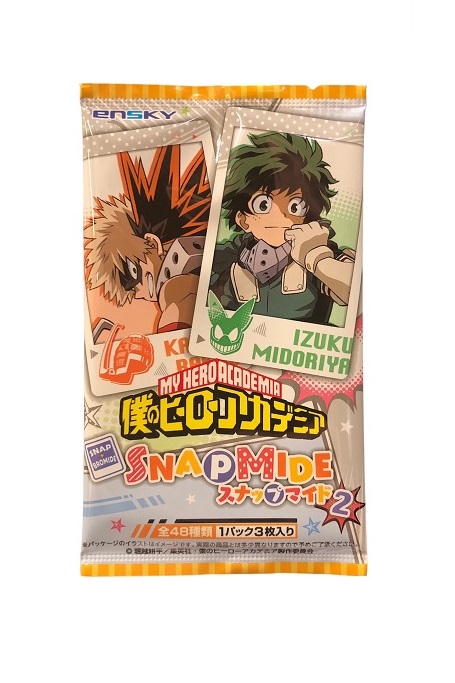 MY HERO ACADEMIA SNAPMIDE CARDS VOL.2 SOBRE