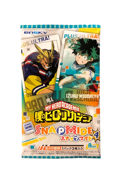 MY HERO ACADEMIA SNAPMIDE CARDS VOL.4 A SOBRE