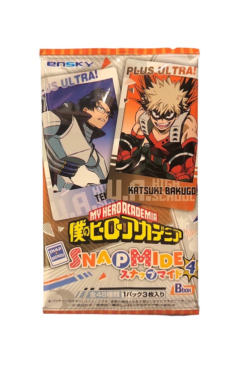 MY HERO ACADEMIA SNAPMIDE CARDS VOL.4 B SOBRE