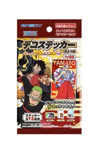 ONE PIECE WANO COUNTRY DECO STICKER SOBRE